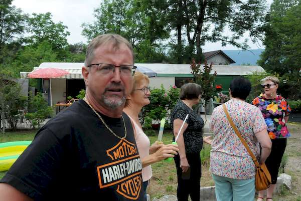 Photo de Fabrice, Véronique, Sylviane, Gisèle et Marie-Claire