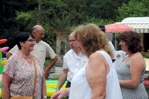 Photo de Gisèle, Pierre, Patrick, Chantal et Isabelle