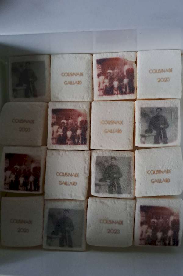 Photo des guimauves personnalisées