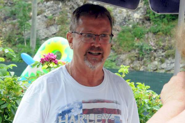 Photo de Fabrice au service