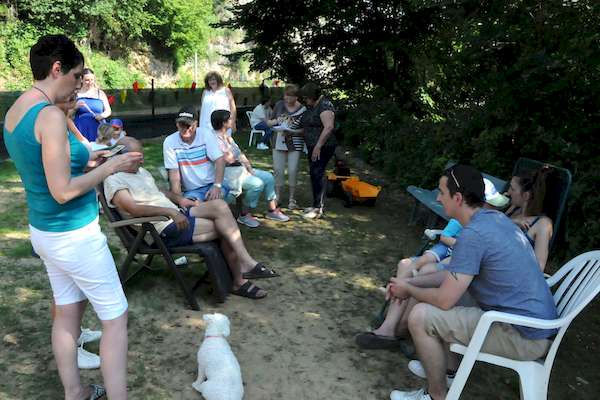 Photo de Marc, Marie Claire, Daniel, Lionel, Véronique et Danielle