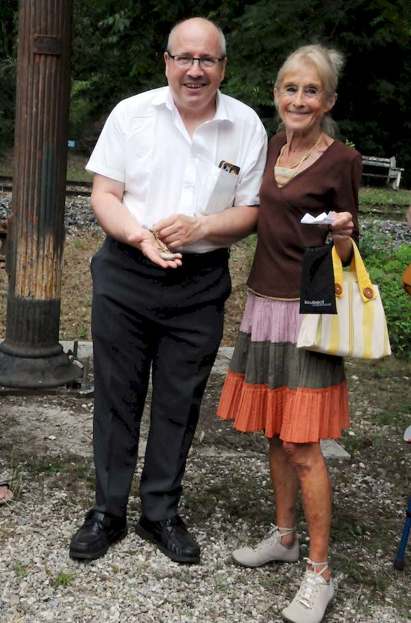 Photo de Patrick et Marie-Claude lors du passage de témoin