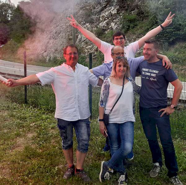 Photo des frères et soeur juin 2019