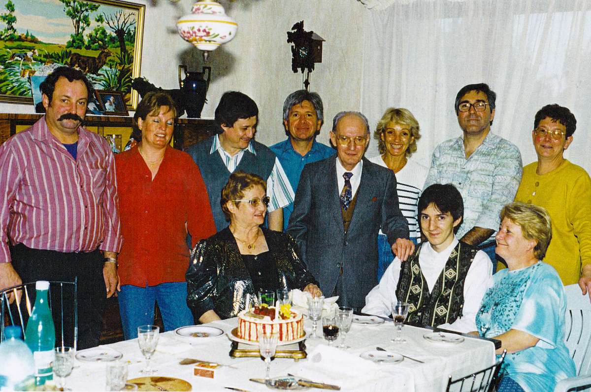 Photo de famille Midol en 1977