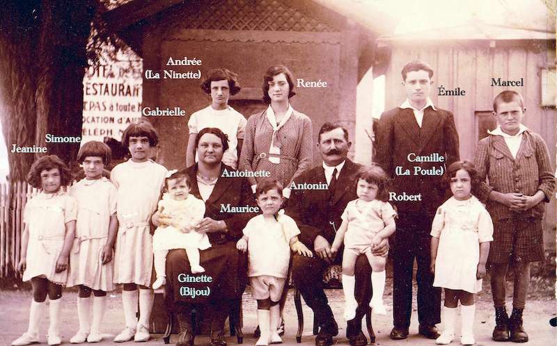 Famille Gaillard en 1933